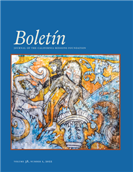 DOWNLOAD ONLY - BOLETIN Volume 38, No. 1, 2022 - Digital Download